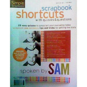 Simple Scrapbooks Special Issue Shortcuts Quizzes & Questions Journaling creativ